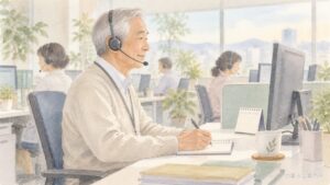 「働けるまで働きたい」72歳男性がコールセンターを6年続けて分かったこと